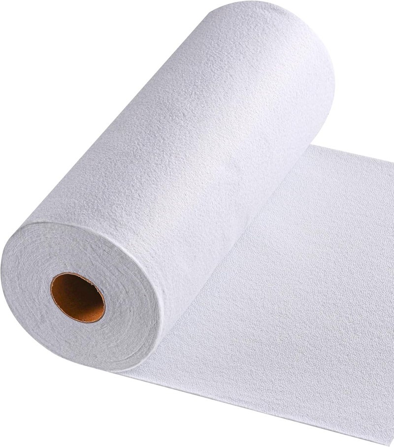A ANYSSI Fusible Fleece Interfacing, One-Sided Loft Fusible Fleece for Sewing, Quilting, Crafts, Clothing, Bags (12 Inches x 10 Yard) Medium Weight, Easy Iron-On Application, Enhanced Projects - Image 1